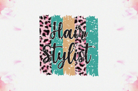 Hair stylist PNG, Colorful, Dalmatian Dots, Occupation, Digital File, Sublimation Download, PNG Sublimation Jagonath Roy 