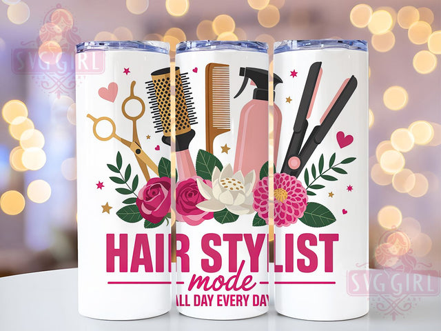 Hair Stylist Salon Life Quote Tumbler Wrap, Esthetician Gift Idea, Salon Life Drinkware, 20Oz Sublimation Wrap, Beauty Professional Cup, Hairstylist And Spa Mug, Cosmetology Quote Design Sublimation SvggirlplusArt 