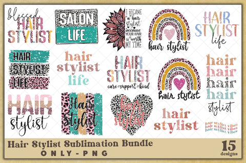 Hair Stylist Sublimation Bundle Sublimation Jagonath Roy 