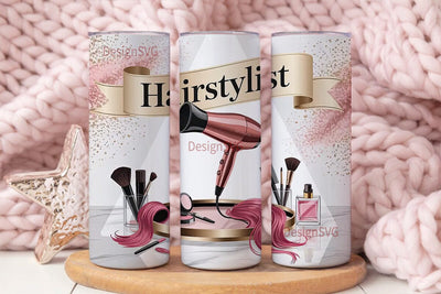 Hairstylist 20oz Tumbler Wrap Sublimation DesignSVG 