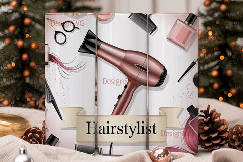 Hairstylist 20oz Tumbler Wrap Sublimation DesignSVG 