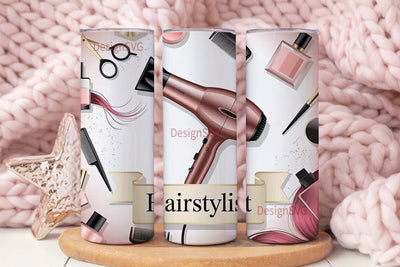 Hairstylist 20oz Tumbler Wrap Sublimation DesignSVG 