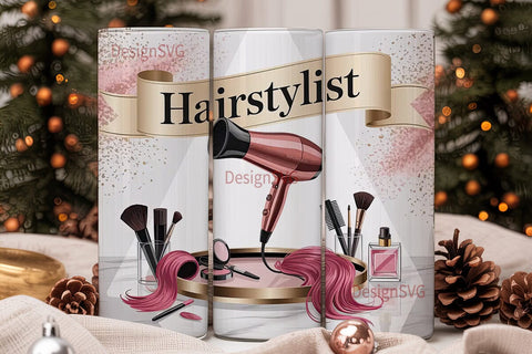 Hairstylist 20oz Tumbler Wrap Sublimation DesignSVG 