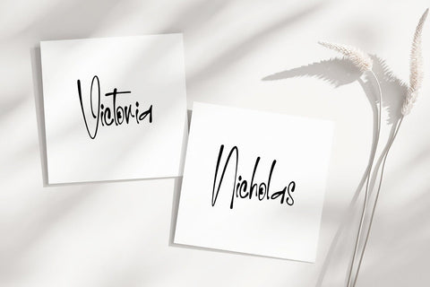 Haitum - Handwritten Font Font Sakha Design Studio 