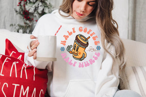 half coffee half nurse-01 SVG Angelina750 