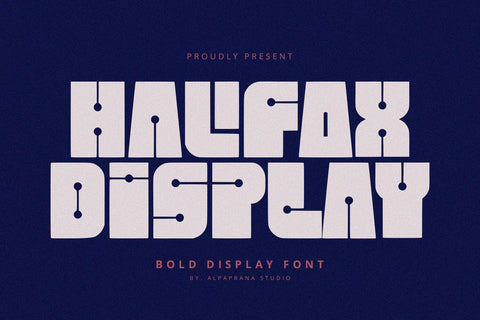 Halifax Display Font Font Alpaprana Studio 