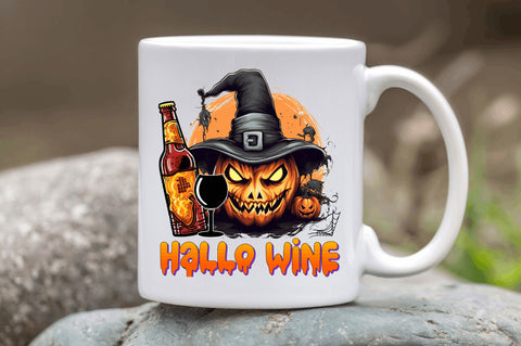 Hallo wine Sublimation Design Sublimation Regulrcrative 