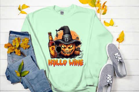 Hallo wine Sublimation Design Sublimation Regulrcrative 