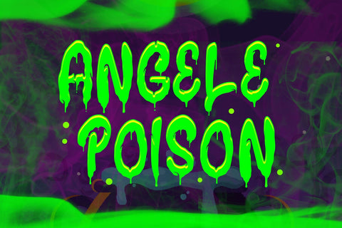 Hallow Creeps - Melted Halloween Font Font Mozzatype 