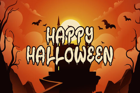 Hallow Creeps - Melted Halloween Font Font Mozzatype 