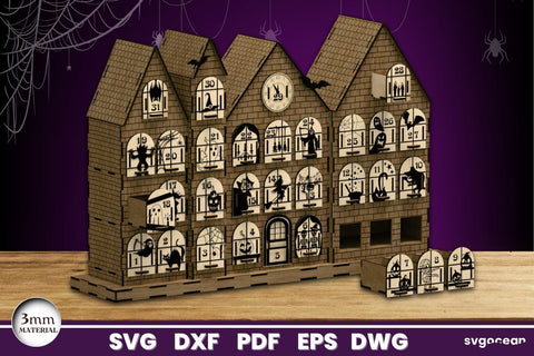 Halloween Advent Calendar SVG SvgOcean 