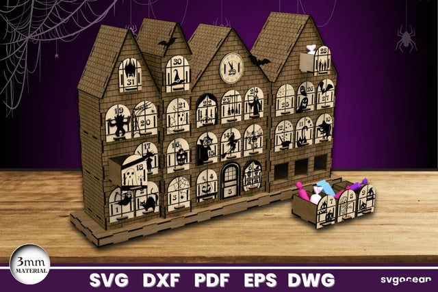 Halloween Advent Calendar SVG SvgOcean 