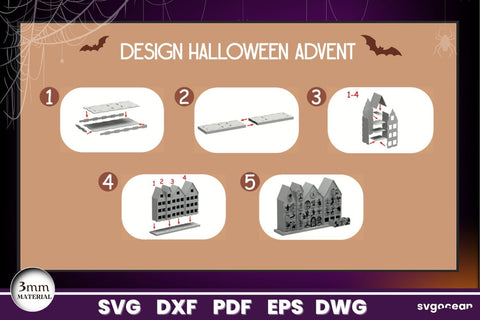 Halloween Advent Calendar SVG SvgOcean 