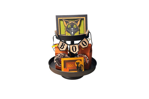 Halloween Boo Banner SVG Sharia Morton Designs 