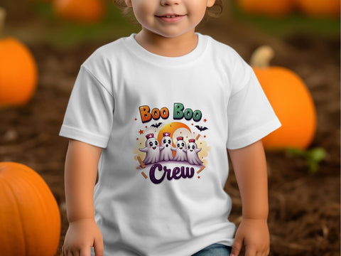 Halloween Boo Boo Crew Ghosts Sublimation PNG Sublimation Luvleigh Digitals 