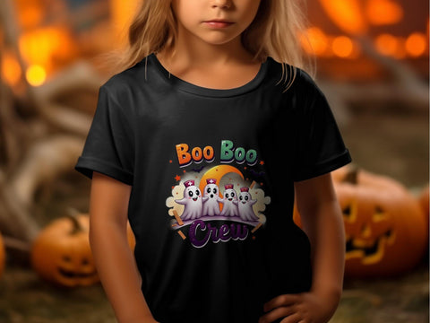 Halloween Boo Boo Crew Ghosts Sublimation PNG Sublimation Luvleigh Digitals 