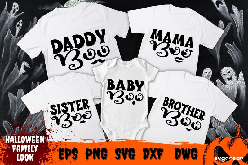 Halloween Boo Crew Family SVG Bundle SVG SvgOcean 