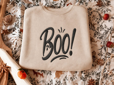 Halloween Boo Embroidery Design Embroidery/Applique DESIGNS DesignDestine 