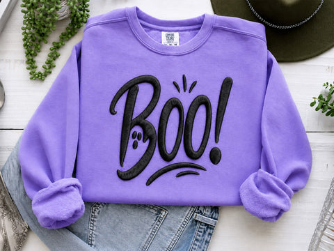 Halloween Boo Embroidery Design Embroidery/Applique DESIGNS DesignDestine 