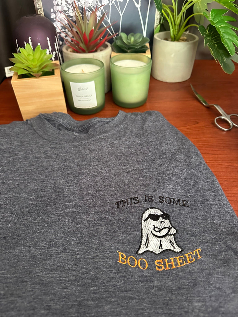 Halloween Boo Sheet Embroidery Design 4 Sizes - File formats in pes,ds ...