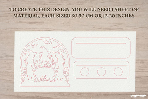 Halloween Candle Holder SVG Bundle SVG SvgOcean 