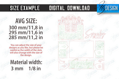 Halloween Candy Boxes Laser Cut Bundle | Halloween Treats | Trick or Treat | Treat Box | CNC Files SVG Fly Design 