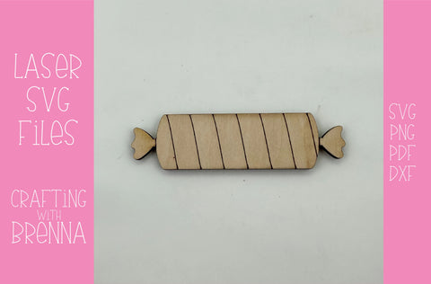 Halloween Candy Hair Clip Laser SVG File SVG Crafting With Brenna 