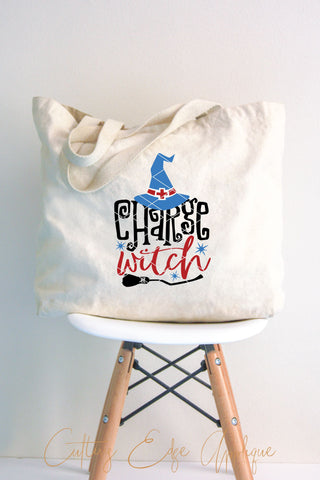 Halloween Charge Nurse SVG, PNG DXF SVG Cutting Edge Applique 