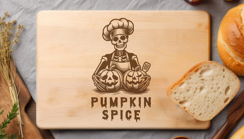 Halloween Chef Skeleton SVG CraftySVGStudio 