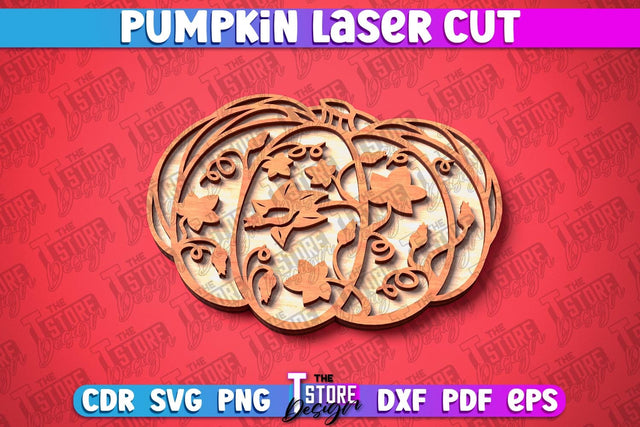 Halloween Coaster | Pumpkin Template | Halloween Party | Haunter House | CNC File SVG The T Store Design 