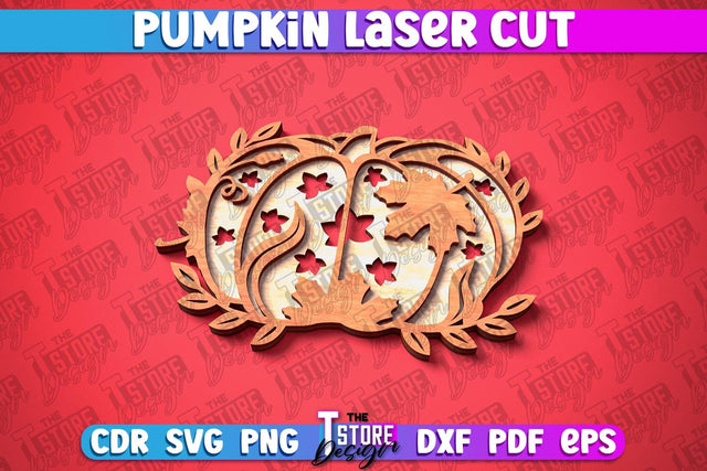 Halloween Coaster | Pumpkin Template | Halloween Party | Haunter House | CNC File SVG The T Store Design 