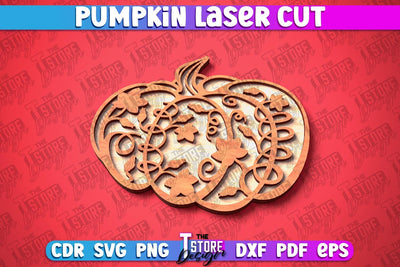 Halloween Coaster | Pumpkin Template | Halloween Party | Haunter House | CNC File SVG The T Store Design 