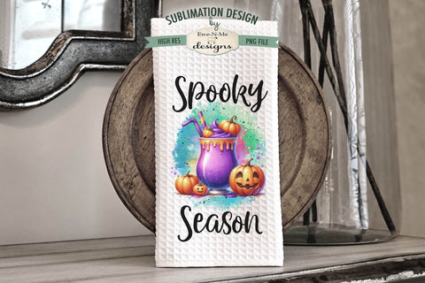 Halloween Cocktail Drinks | Kitchen Towel Sublimation Designs Sublimation Ewe-N-Me Designs 