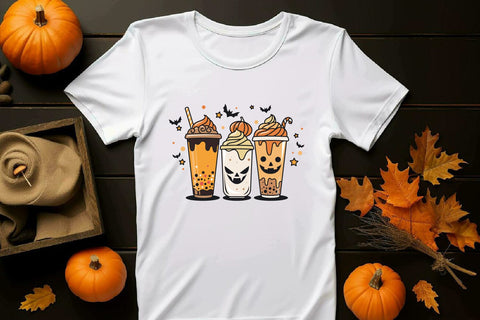 Halloween Coffee Latte Cup, svg & sublimation SVG dadan_pm 