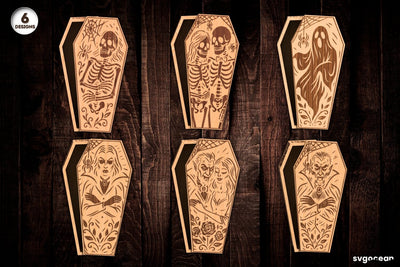 Halloween Coffin Candy Box Bundle SVG SvgOcean 