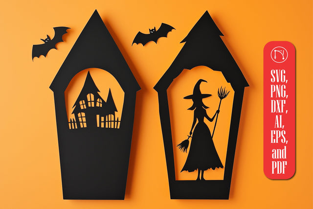 Halloween Coffin Cutouts SVG Cut File SVG MD JOYNAL ABDIN 