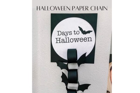 Halloween Countdown Chain Laser SVG File SVG Crafting With Brenna 