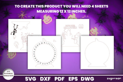 Halloween Countdown Laser Cut SVG SvgOcean 