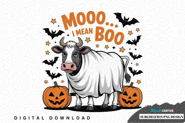 Halloween cow sublimation png design Sublimation Regulrcrative 