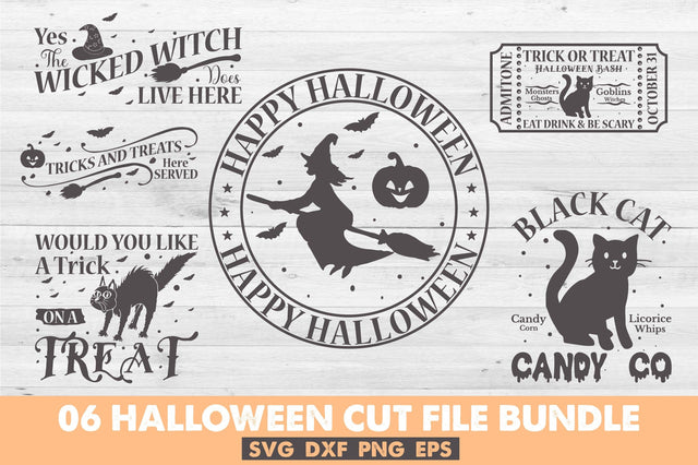 Halloween Cut File Bundle SVG Rupkotha 