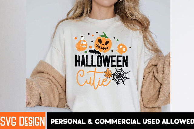 Halloween Cutie SVG Cut File,Halloween Sublimation PNG, Halloween SVG Bundle,Halloween SVG Quotes,Halloween PNG, Halloween SVG SVG BlackCatsMedia 