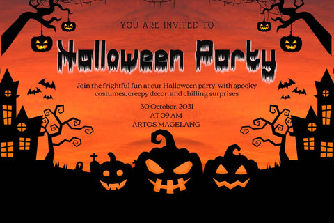 Halloween Damage Font Prasetya Letter 