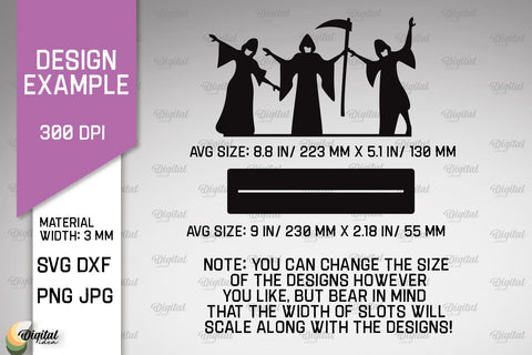 Halloween Dancing Characters LaserCut Bundle. Spooky SVG SVG Evgenyia Guschina 