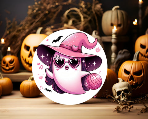 Halloween Dancing Ghost Sublimation PNG Sublimation Luvleigh Digitals 