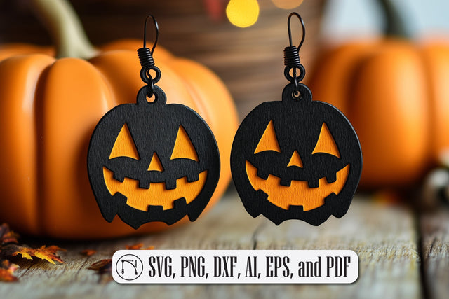 Halloween Dangle Earring SVG Cut File SVG MD JOYNAL ABDIN 