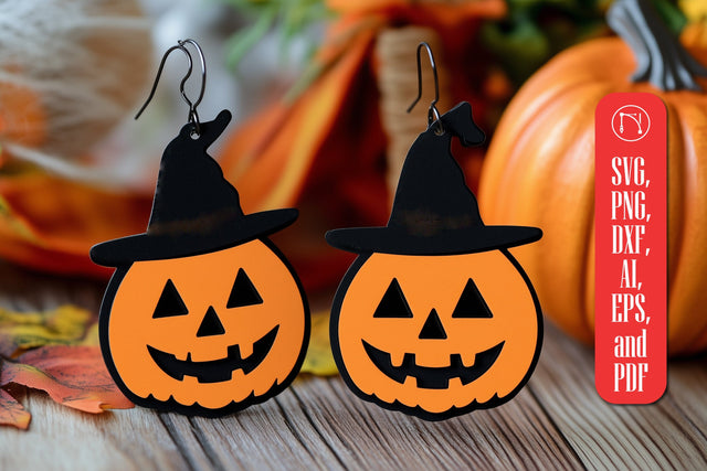 Halloween Dangle Earring SVG Cut File SVG MD JOYNAL ABDIN 