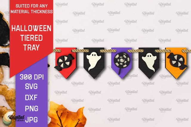 Halloween Decoration Laser Cut. Halloween Home Decor SVG SVG Evgenyia Guschina 