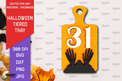 Halloween Decoration Laser Cut. Halloween Home Decor SVG SVG Evgenyia Guschina 