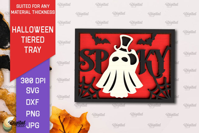 Halloween Decoration Laser Cut. Halloween Home Decor SVG SVG Evgenyia Guschina 