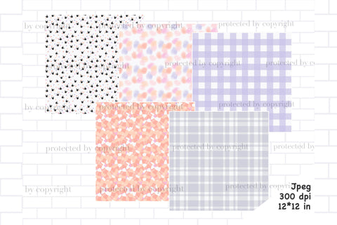 Halloween Digital Paper | Trick Or Treat Digital Paper Digital Pattern GlamArtZhanna 